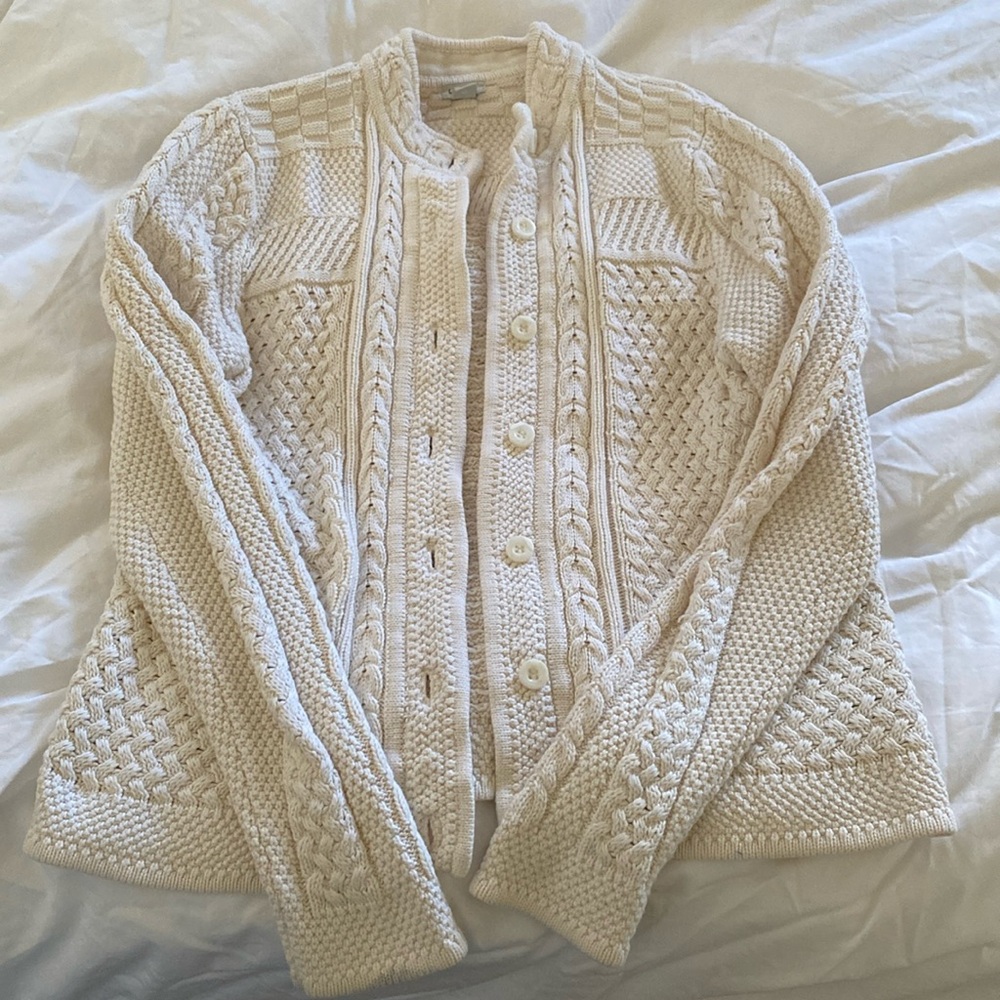 LL Bean Cotton Cardigan